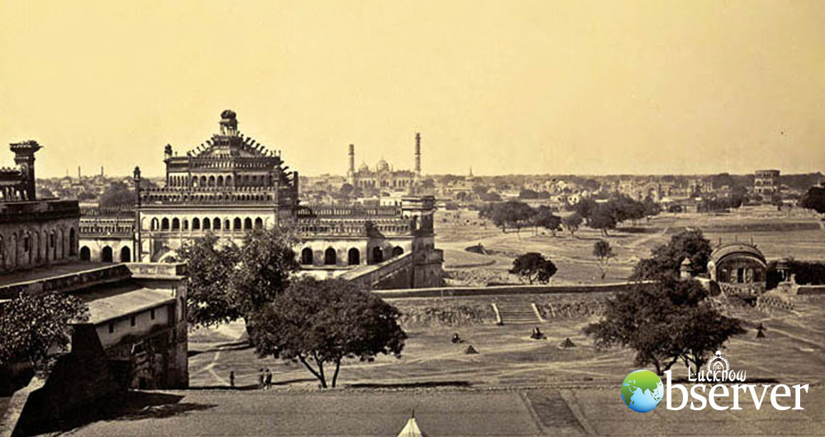 Rare Pic of Husainabad From Teele Wali Masjid