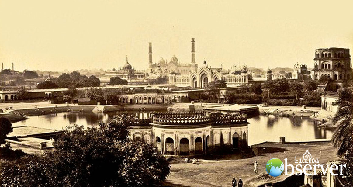 Husainabad - rare Pic from Clock Tower