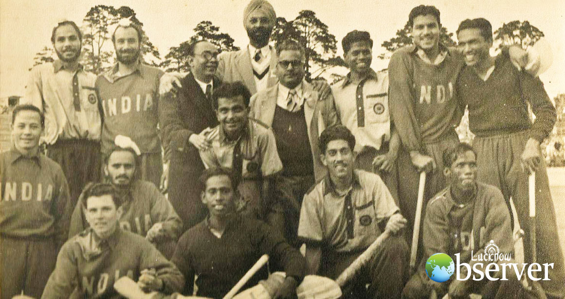 Olympic Hockey Team with KD Singh Babu