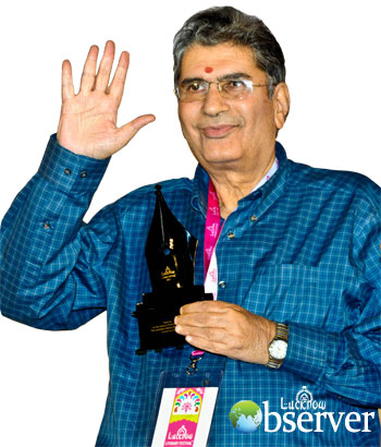 Vinod Mehta @ Lucknow Literary Festival 2013