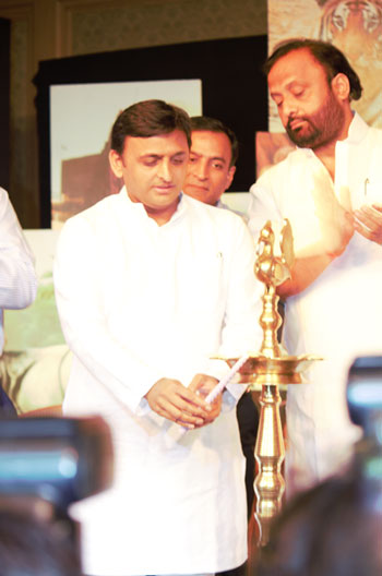 Akhilesh Yadav - Travel Writers Conclave