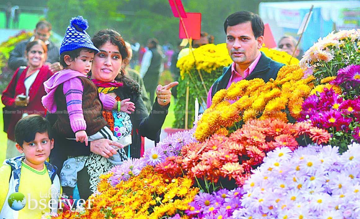 Floral Exhibition at NBRI