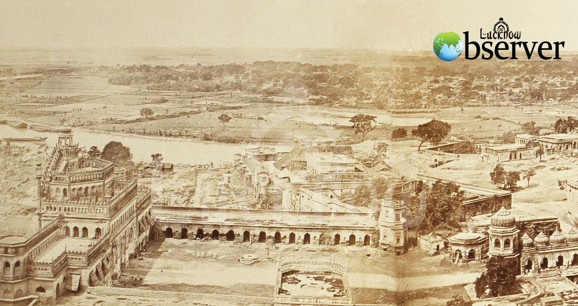 Rare Photo of Bara Imambara Complex 