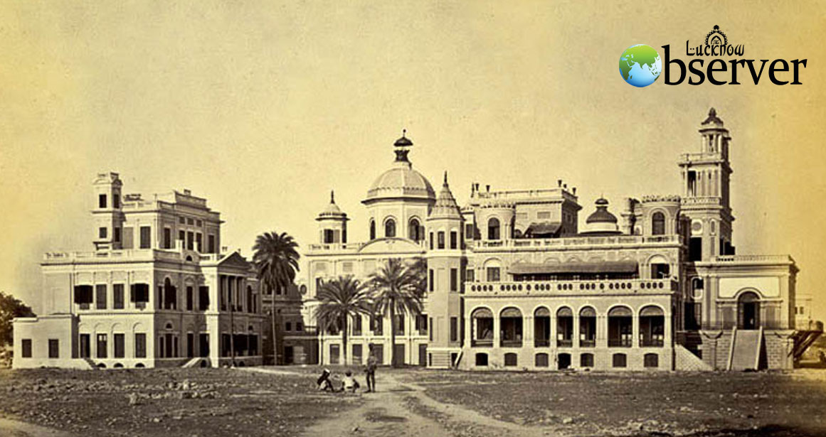 Rare Picture of Kothi Darshan Bilas, Gulistan-e Eram & Choti Chattar Manzil